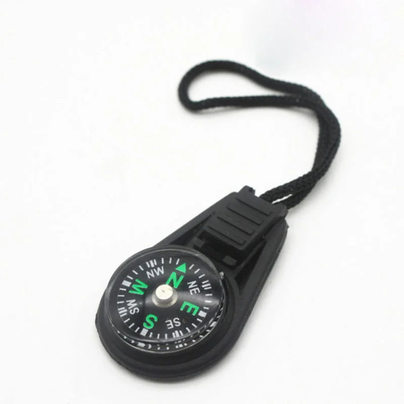 Mini Survival Compass with Keychain – Waterproof Navigation Tool