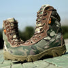 Outdoor Waterproof Army Boots - Tactical Camouflage Hiking Footwear