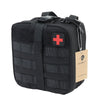 Tactical Emergency Bag for Vest & Belt - Compact 600D Polyester Medical Pouch