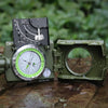 Survival Military Compass - Compact Waterproof Metal Navigation Tool