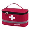 Premium Red Cross First Aid Kit Bag - Professional Emergency Medical Storage