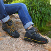 Mountain Climbing Casual Sneakers - Durable Microfiber Hiking Shoes