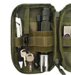 1 SET Outdoor Equipment Emergency Bag - Waterproof MOLLE Tactical Pouch