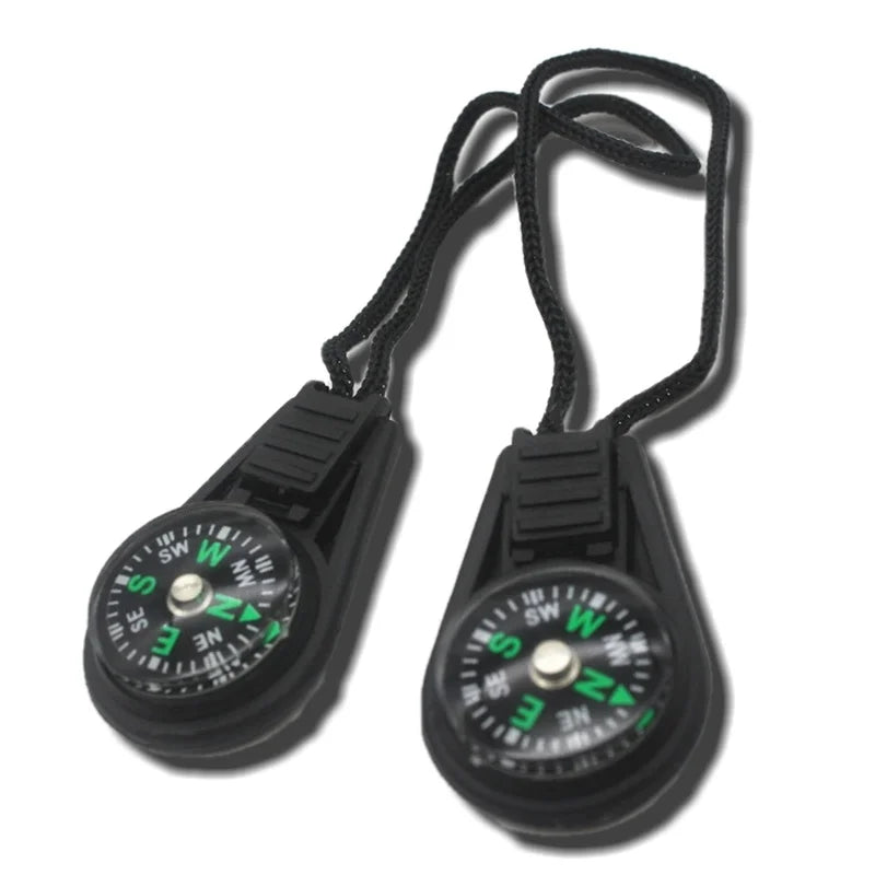 Mini Survival Compass with Keychain – Waterproof Navigation Tool