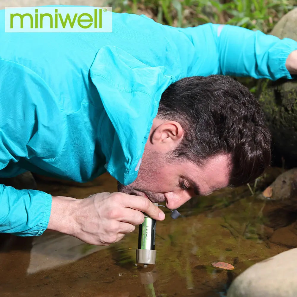 Outdoor Portable Survival Water Purifier - 2000L Filtration Camping System