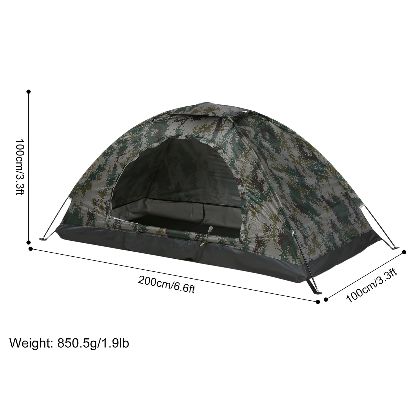 2 Person Outdoor Camping Tent