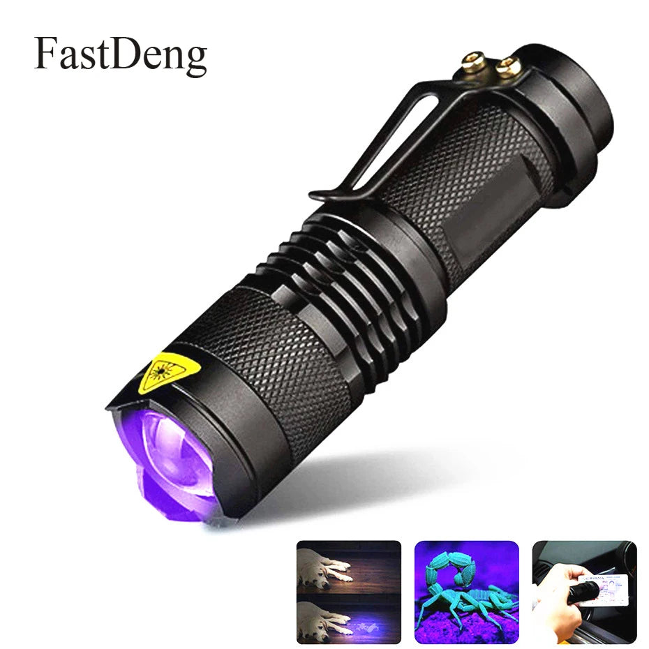 3 Mode USB LED Flashlight