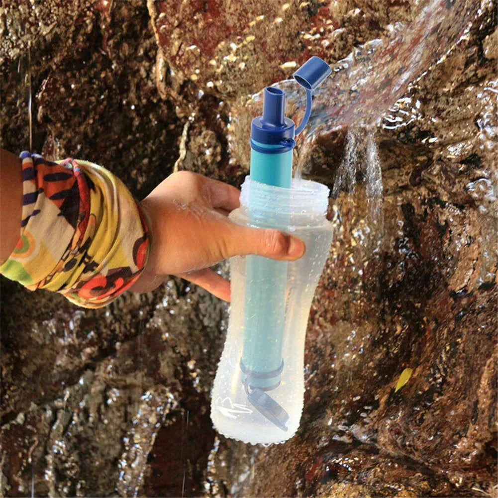 Portable Water Filter Purifier 1500L - 99.9% Filtration Emergency System