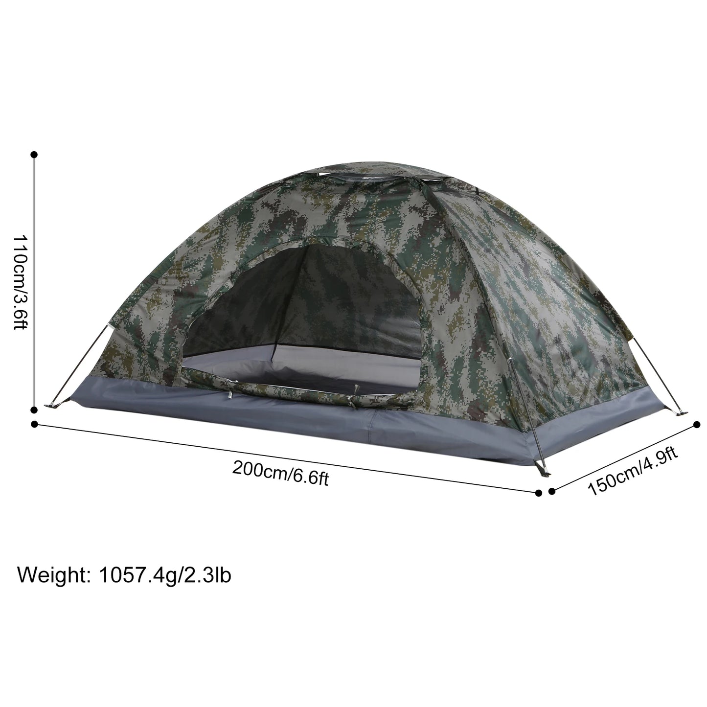 2 Person Outdoor Camping Tent