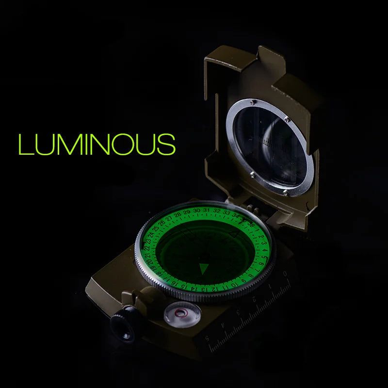 High Quality Military Compass - Waterproof Aluminum Navigation Tool