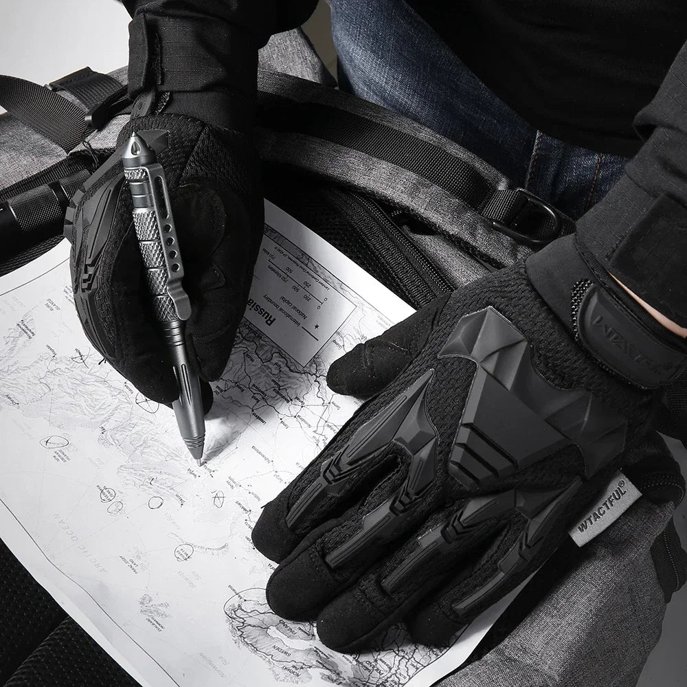 Professional Tactical Gloves - Anti-Skid Military Grade Full Finger Gloves for Outdoor Operations