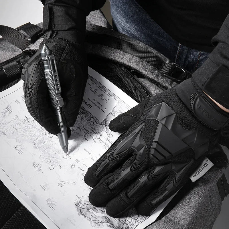 Professional Tactical Gloves - Anti-Skid Military Grade Full Finger Gloves for Outdoor Operations