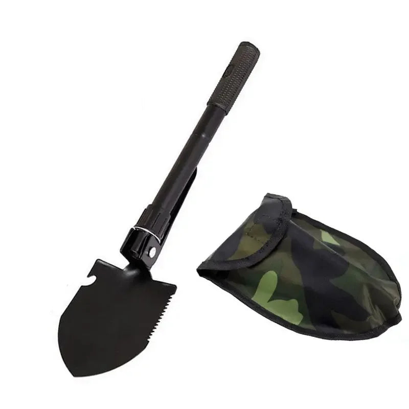 Military Portable Folding Shovel - Versatile Outdoor Digging Tool