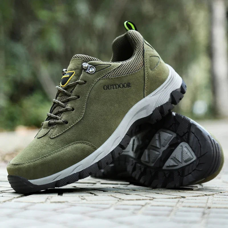 Outdoor Walking Hiking Shoes - Waterproof Anti-Odor Trekking Footwear