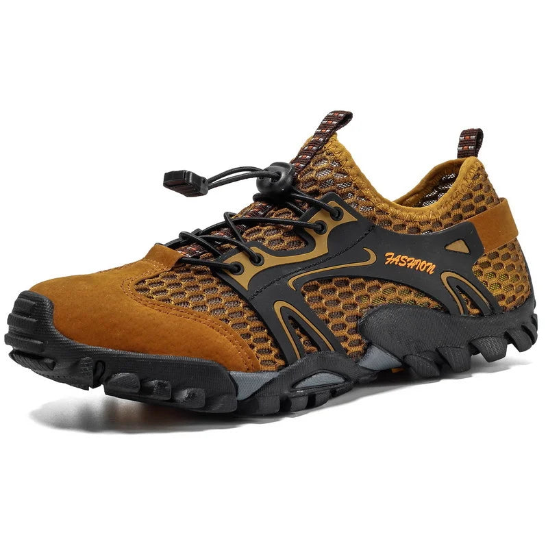 Non-Slip Hiking Tactical Shoes - Durable Rubber Outdoor Footwear